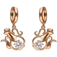 NAEMI Oorbellen goud / rose-goud