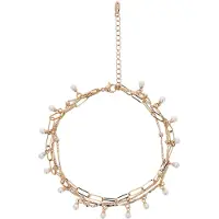 NAEMI Armband goud / wit