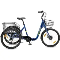 Monty Trike Nuke24 Sunrace 2025 Vouwbare Elektrische Fiets
