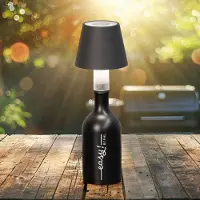 FH Lighting Tafellamp Fiocco Bottle Lamp Sand Grey