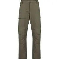 Stoic - Kid's Wool HoforSt. Softshell Winter Pants - Winterbroek 104, olijfgroen/bruin