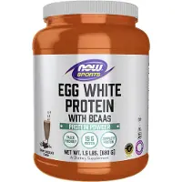 Now , Sports, Eiwit van Witte Eieren, Cremige Chocolate, 1,5 lbs (680 g)