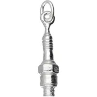 MOOYE ® - Collectie Zilveren Bougie klein kettinghanger
