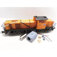 Mehano micromotor HME002C ombouwset voor Vossloh G 1000, Am 842