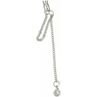 Charme Bijoux Klem oorbel lang Synthetische parel