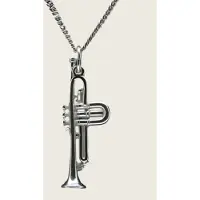 MOOYE ® - Collectie Zilveren Trompet sopraan ketting hanger
