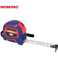 Workpro WP261060 Rolmaat 3 m × 16 mm – Nylon Coating & Magnetische Haak