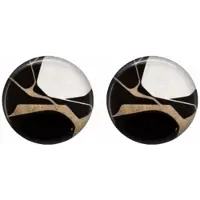 Charme Bijoux Zilveren oorknopjes Sharon 14 mm