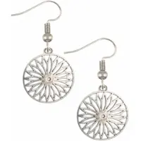Charme Bijoux Oorbellen- Mels- zilverkleur- zilver