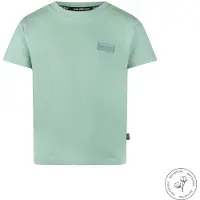 Koko Noko T-shirt lichtblauw Jongens Katoen Ronde hals Effen - maat 122