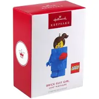 LEGO Meisje in stenenpak kerstversiering om te verzamelen