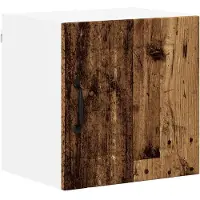 vidaXL Wandkast LUCCA Oud hout 40 x 31 x 40 cm Bewerkt hout