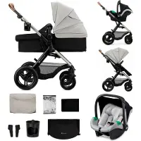 Kinderkraft Moonlight MOOV 2 XL kinderwagen Grijs