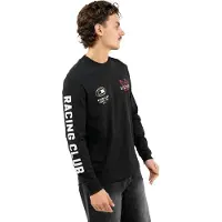 Tommy Hilfiger Shirt 'MODERN ATHLEISURE' rood / zwart / wit