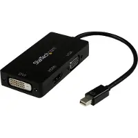 StarTech.com A/V reisadapter Mini DP naar VGA / DVI-D Dual Link / HDMI