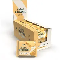Myprotein Baked Brownie - 12 x 75g - Witte Chocolade Brok
