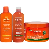 Cantu , Shea Butter Sulfatevrije Hydraterende Crème Conditieer, Voor Natuurlijke Krullen, Coils & Golven, 13,5 fl oz (400 ml)