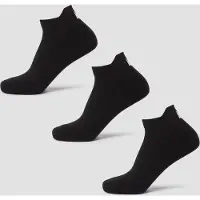 MP unisex trainingssokken (verpakking met drie stuks) - Zwart - UK 9-11