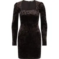 Superdry Jurk donkerbruin