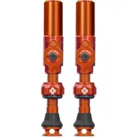 Muc Off - Tubeless Valves Big Bore Hybrid - Fietsventiel 35 mm, oranje