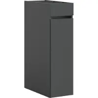 Xonox Free badkamerkast 1 lade, 3 planken antraciet.