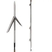 Pathos Squalo Tw Medium Double Barb 7 Mm Spearshaft Zilver 155 cm