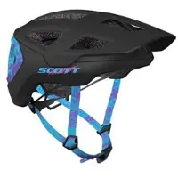 SCOTT Tago Plus MTB Helm Zwart/Paars || Maat: S (51-55 cm)