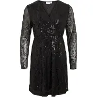 Vila Cocktailjurk 'KORA' zwart