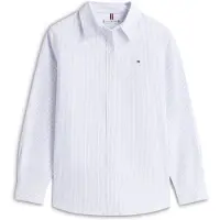 Tommy Hilfiger Blouse duifblauw / wit