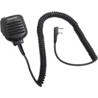 Kenwood KMC-45 2,5 mm (2/32"), Walkietalkie, Zwart