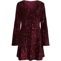 Pieces Pckam Midi-jurk Dames Tawny Port L