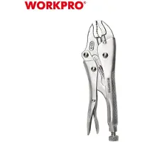 Workpro WP231054 – Griptang – 250 mm – CR-V Staal – Rechte Bek – Verstelbare Drukkracht – Professioneel Gereedschap