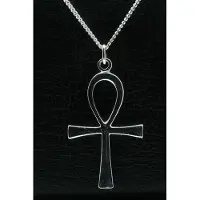 MOOYE ® - Collectie Zilveren Ankh ketting hanger XL