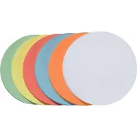 Franken Presentatiekaarten 19,5 x 19,5 cm Papier Kleurenassortiment 300 Stuks