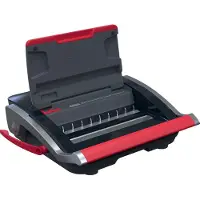 GBC WireBind WB15 Handmatige Inbindmachine - Spiraal Gebonden - 125 Vel - Zwart/ Rood