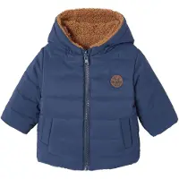 Vertbaudet Omkeerbaar donsjack met capuchon voor baby
