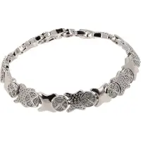 NAEMI Armband zilver / transparant
