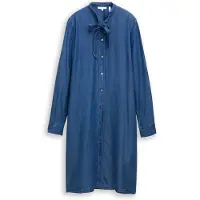 Tom Tailor Blousejurk blauw denim