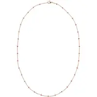 NAEMI Ketting goud / rood