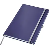 Leitz Style Notitieboek A4 Gelijnd - met Hardcover - 100 Grams Papier - Titanium Blauw