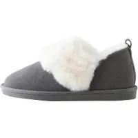 Next Huisschoenen antraciet / wit