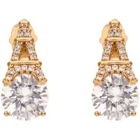 Gaya Oorbellen rose-goud