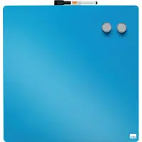 Nobo whiteboard magnetisch gelakt staal 36 x 36 cm blauw