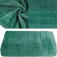 Eurofirany Luxe Katoenen Badhanddoek 70x140cm Donkergroen - 500 g/m²