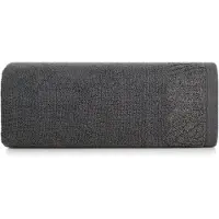 Eurofirany Margo Handdoek Staal 50x90 cm - 100% Katoen