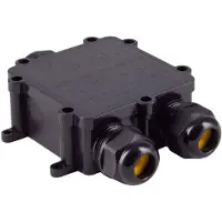 S-Conn Stroom aansluitdoos voor buiten | 3 openingen (Y-design) | IP68