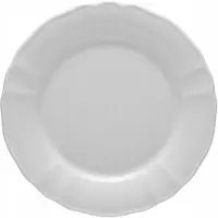 Lubiana Maria Porseleinen Dessertbord 17 cm - Wit