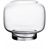 Mondex Serenite Vaas Glas 10x16x15cm - Elegante woondecoratie