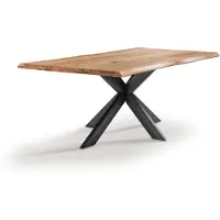 Infantil eettafel 23 200x4x100 cm zwart/spin