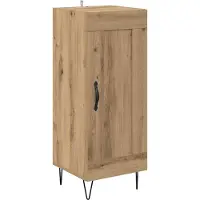vidaXL Dressoir Artisan Eiken 34,5 x 34 x 90 cm